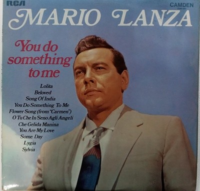 LP(수입) 마리오 란자 Mario Lanza: You Do Something To Me