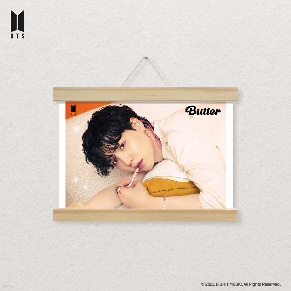 방탄소년단 (BTS) - Butter DIY 큐빅 페인팅 행잉 포스터 [SUGA]