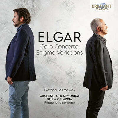 Filippo Arlia : ÿ ְ,  ְ  (Elgar: Cello Concerto Op.85, Variations on an Original Theme for Orchestra Op.36 'Enigma') 