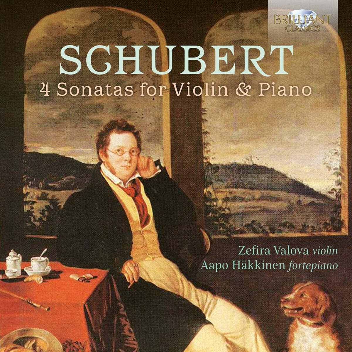 Zefira Valova / Aapo Hakkinen 슈베르트: 바이올린과 피아노를 위한 소나타 (Schubert: 4 Sonatas for Violin & Piano)