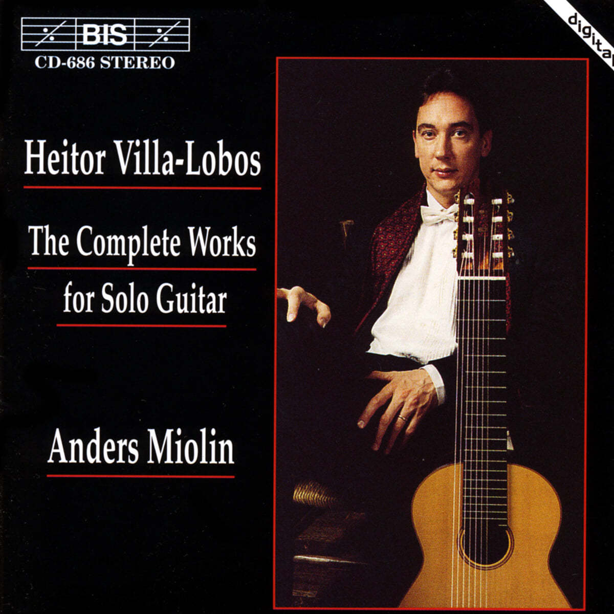 Anders Miolin 빌라-로보스: 기타 독주 전곡집 (Villa-Lobos: Complete Works for Solo Guitar)