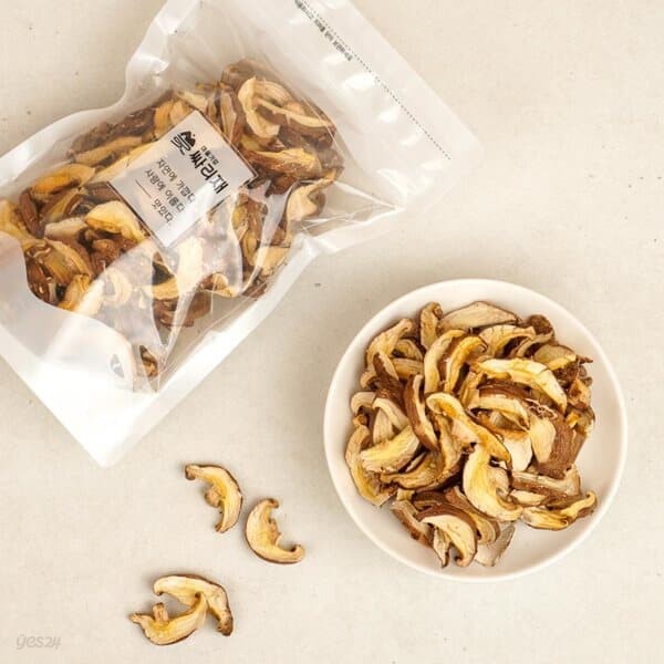 [싸리재] 전남 장흥 유기농 건 표고버섯 70g 깨끗한 슬라이스 - 인공화학첨가물 0% 우리 농산물로 만듭니다