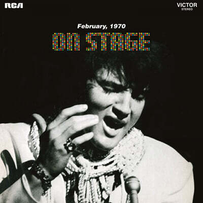 Elvis Presley — On Stage (February, 1970) 앨범 커버