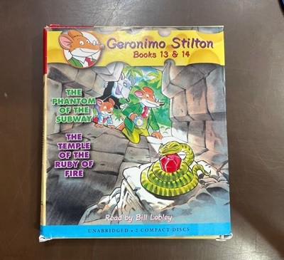 Geronimo Stilton Books #13~14 Audio CD 2