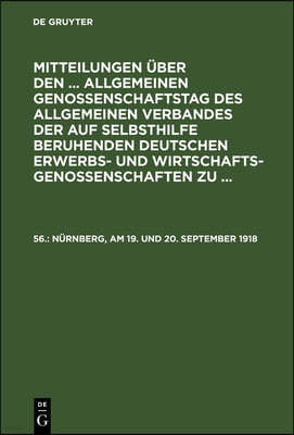 Nürnberg, Am 19. Und 20. September 1918