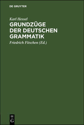 Grundzüge Der Deutschen Grammatik