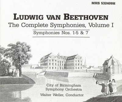 beethoven symphonies 전곡(수입,6cd,버밍엄 심포니 오케스트라)
