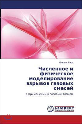 Chislennoe I Fizicheskoe Modelirovanie Vzryvov Gazovykh Smesey