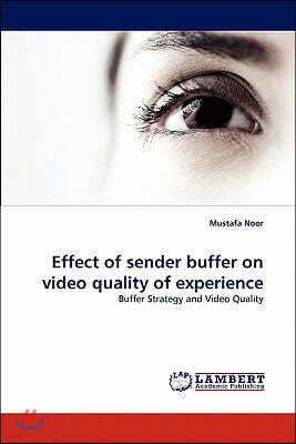 Effect of sender buffer on video quality of experience