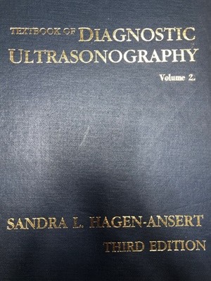 textbook of diagnostic ultrasonography volume 2 3th