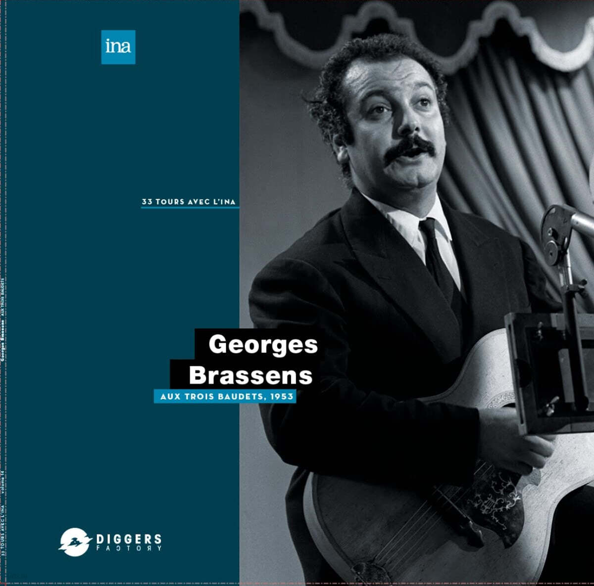 Georges Brassens (조르주 브라상) - Aux Trois Baudet, 1953 [LP] 