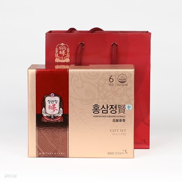 [정관장]홍삼정 현 120g x 2개입 / 쇼핑백