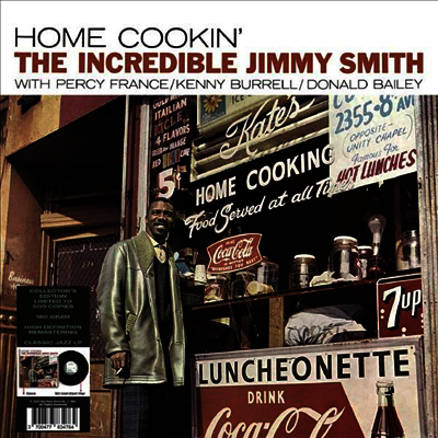 Jimmy Smith — Home Cookin' : The Incredible Jimmy Smith (Remastered) 앨범 커버