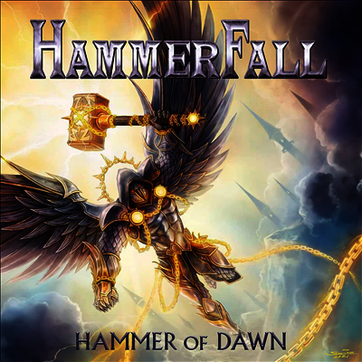 Hammerfall — Hammer Of Dawn 앨범 커버