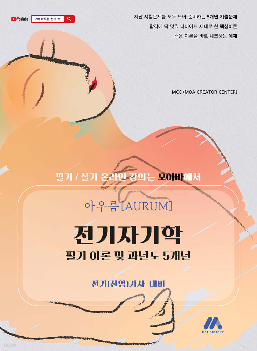아우름 전기자기학 필기 이론 및 과년도 5개년 전기(산업)기사 대비