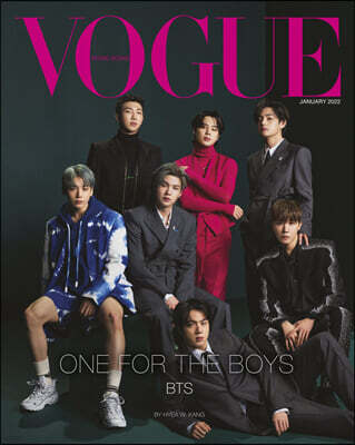 [A] VOGUE HONG KONG  ȫ () : 2022 1ȣ BTS źҳ Ŀ