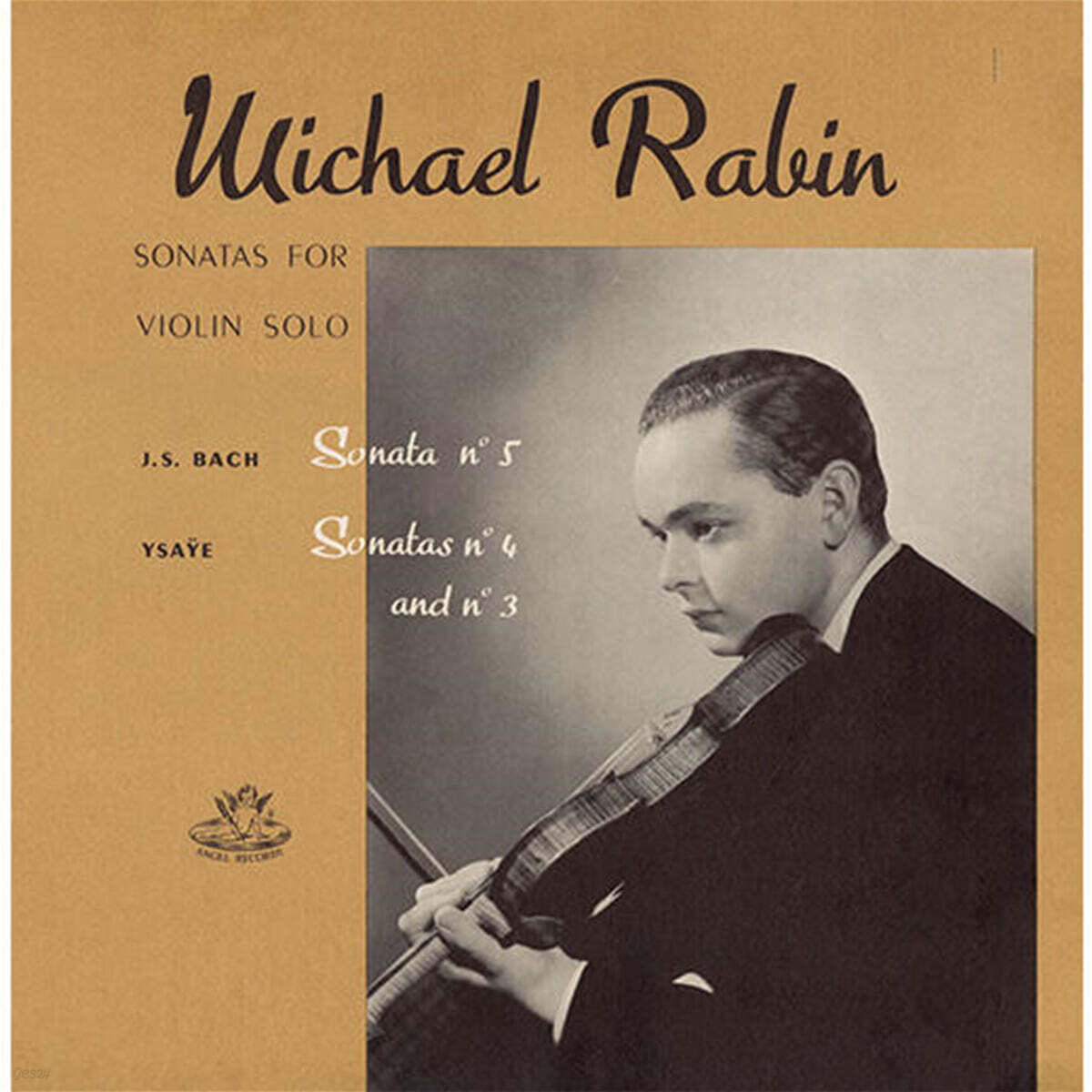 Michael Rabin 바이올린 솔로 소나타 모음집 - 바흐: 바이올린 소나타 3번 / 이자이: 바이올린 소나타 3, 4번 [LP]