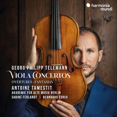 Antoine Tamestit 텔레만: 비올라 협주곡 - 앙트완 타메스티 (Telemann: Viola Concertos) 