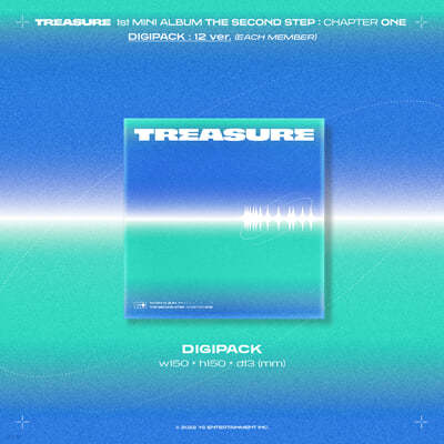 TREASURE (Ʈ) - TREASURE 1st MINI ALBUM [THE SECOND STEP : CHAPTER ONE] [DIGIPACK ver.] [SET] 