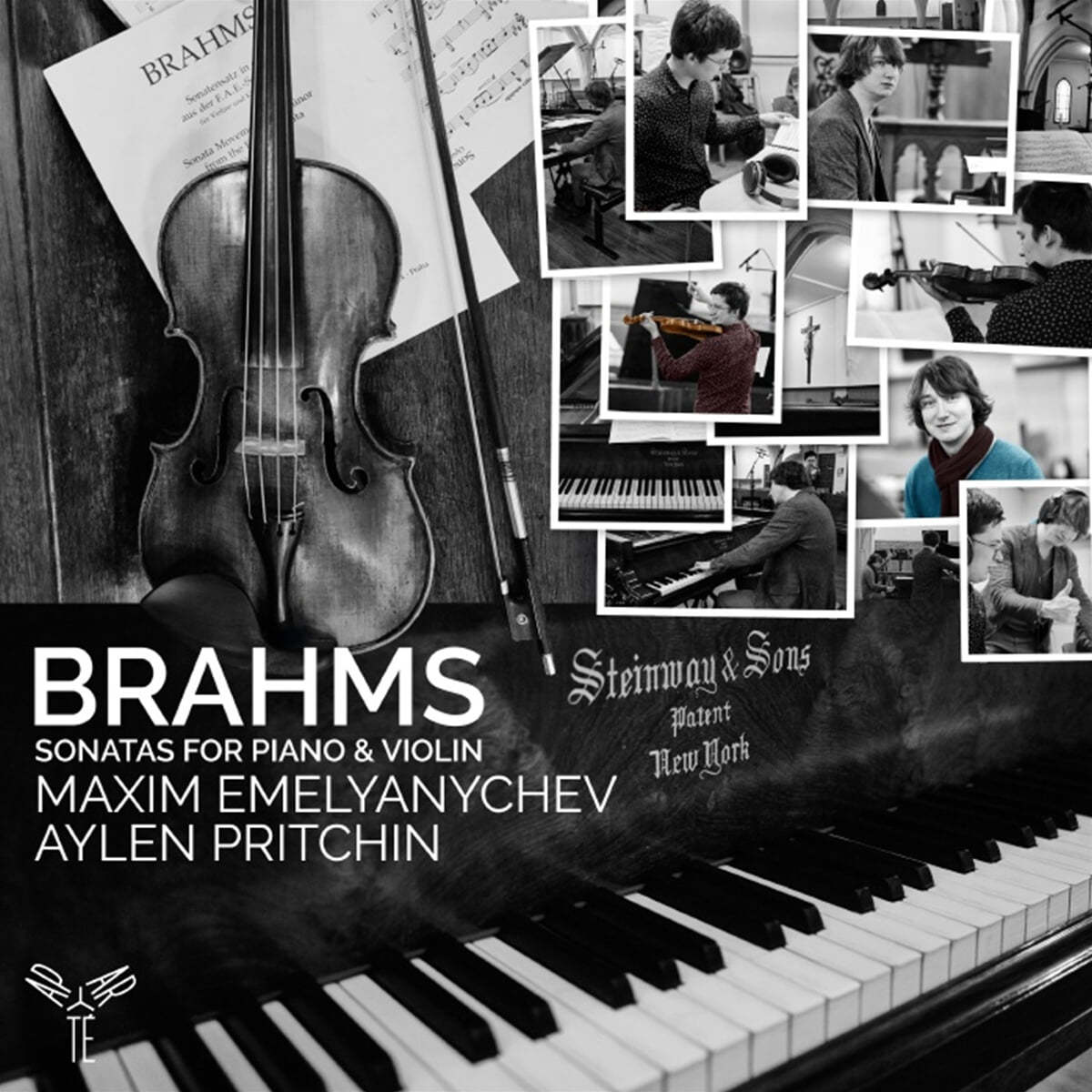 Aylen Pritchin / Maxim Emelyanychev 브람스: 바이올린 소나타 전곡 (Brahms: Sonatas for Piano and Violin Opp. 78, 100, 108) 