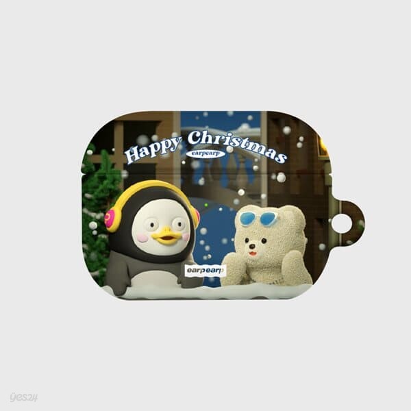 [어프어프X펭수]WHITE CHRISTMAS-NAVY(에어팟프로-하드)