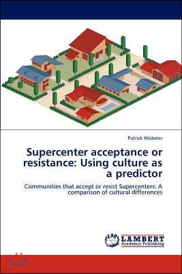 Supercenter acceptance or resistance: Using culture as a predictor