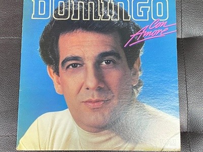 [LP] 플라시도 도밍고 - Placido Domingo - Domingo Con Amore LP [U.S반]