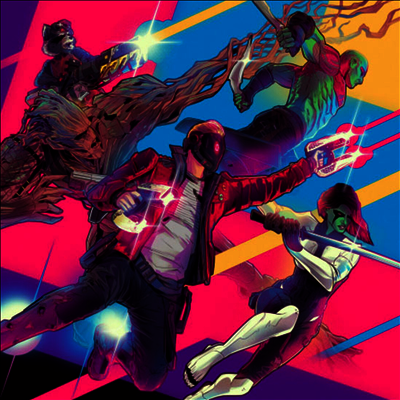 O.S.T. — Guardians Of The Galaxy (가디언즈 오브 갤럭시) (Original Game Soundtrack) 앨범 커버