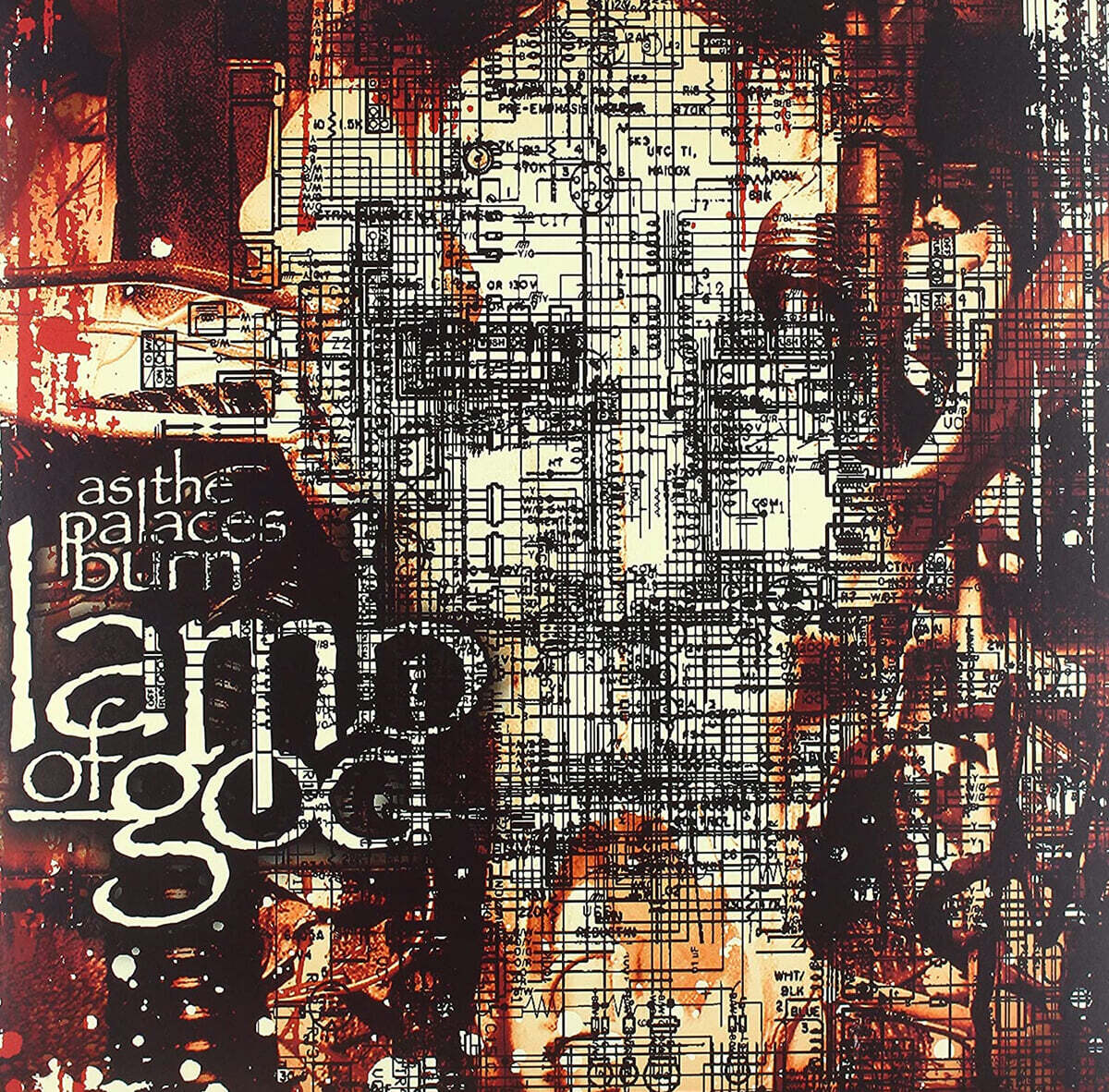 Lamb Of God (램 오브 갓) - As The Palaces Burn [레드 스플래터 컬러 LP]