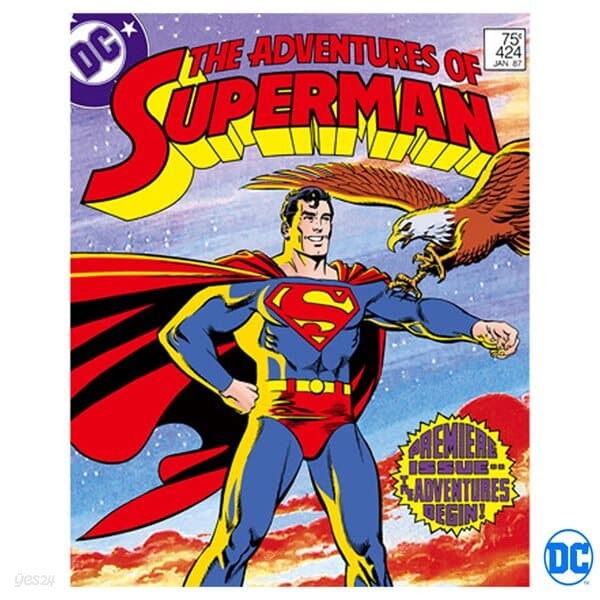 DC 코믹스 어드벤처 슈퍼맨 그림그리기 페인팅 40X50