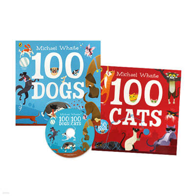 100 Dogs & Cats Collection with CD