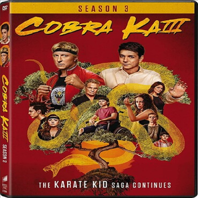 Cobra Kai: Season 3 (ںī  3)(ڵ1)(ѱ۹ڸ)(DVD)