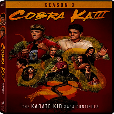 Cobra Kai: Season 3 (코브라카이 시즌 3)(지역코드1)(한글무자막)(DVD)