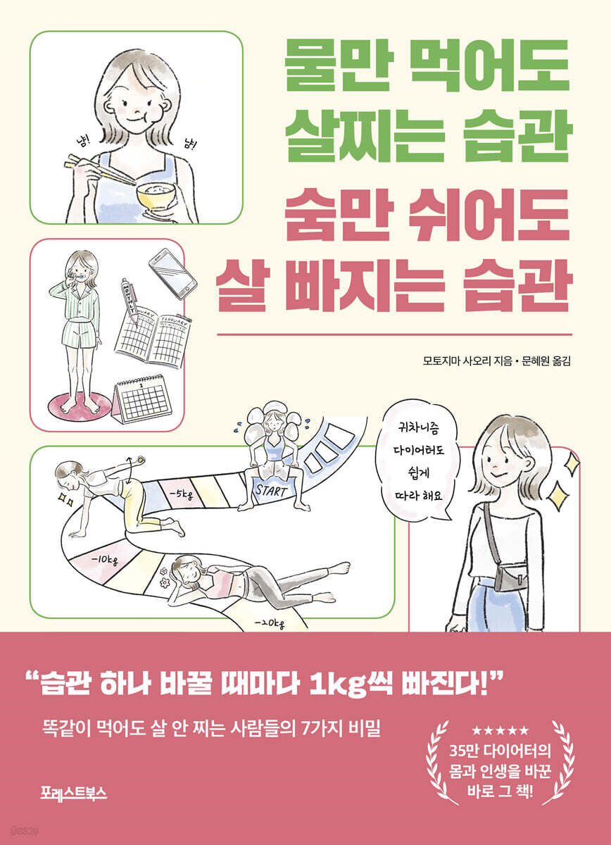 물만 먹어도 살찌는 습관 숨만 쉬어도 살 빠지는 습관