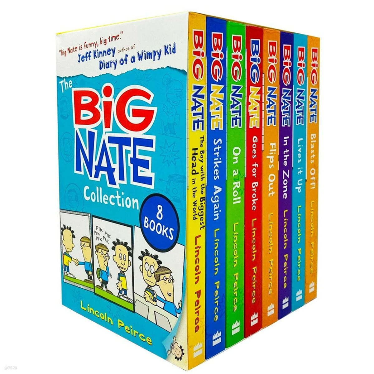 Big Nate 8 Books Box Set