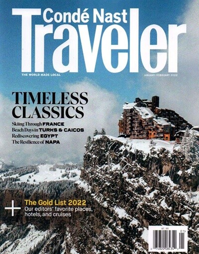 Conde Nast Traveler USA (월간) : 2022년 01월