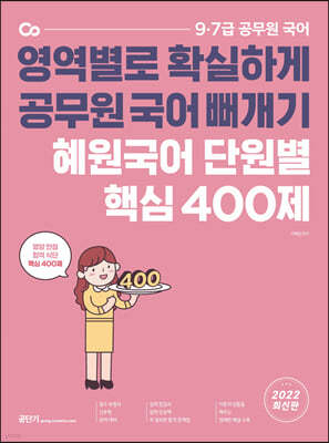 2022 혜원국어 단원별 핵심 400제