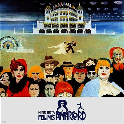 Nino Rota — Amarcord (아마코드) (Soundtrack)(Remastered) 앨범 커버