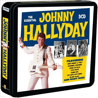 Johnny Hallyday - The Essential (Ltd)(3CD Metallbox)