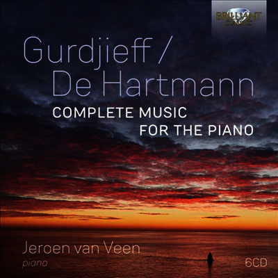 하르트만 & 구르디예프: 피아노 작품 전곡 (Hartmann & Gurdjieff: Complete Piano Works) (6CD Boxset) - Jeroen van Veen