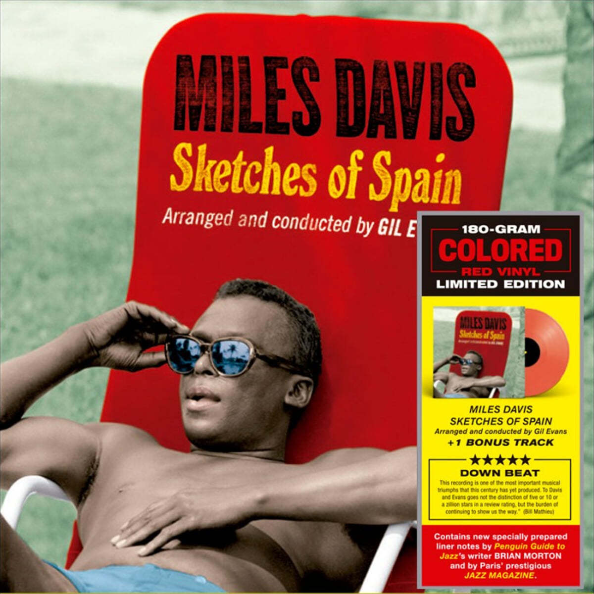 Miles Davis (마일즈 데이비스) - Sketches of Spain [레드 컬러 LP] 