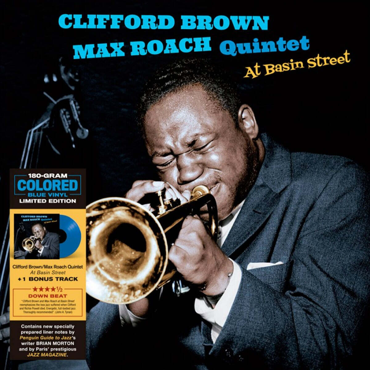 Clifford Brown (클리포드 브라운) - At Basin Street With Max Roach [블루 컬러 LP]