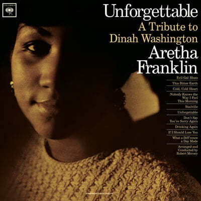 Aretha Franklin (Ʒ Ŭ) - 5 Unforgettable: A Tribute To Dinah Washington [ ÷ LP] 