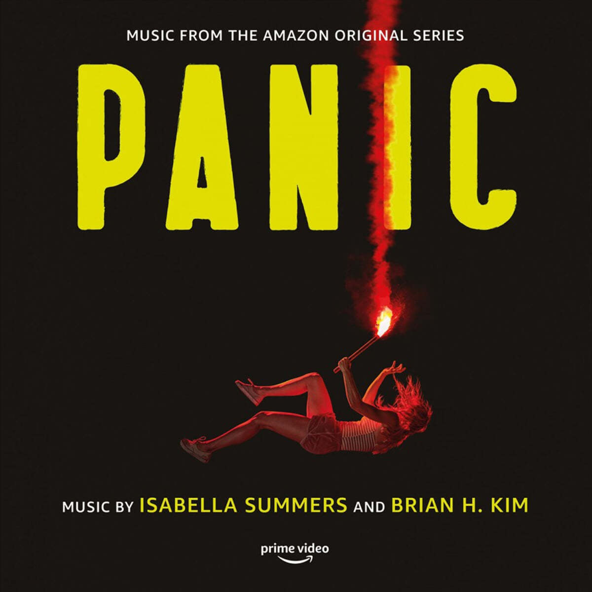 아마존 프라임 비디오 드라마 시리즈 &#39;패닉&#39; 드라마 음악 (Panic OST by Isabella Summers / Brian H. Kim) [레드 컬러 LP] 