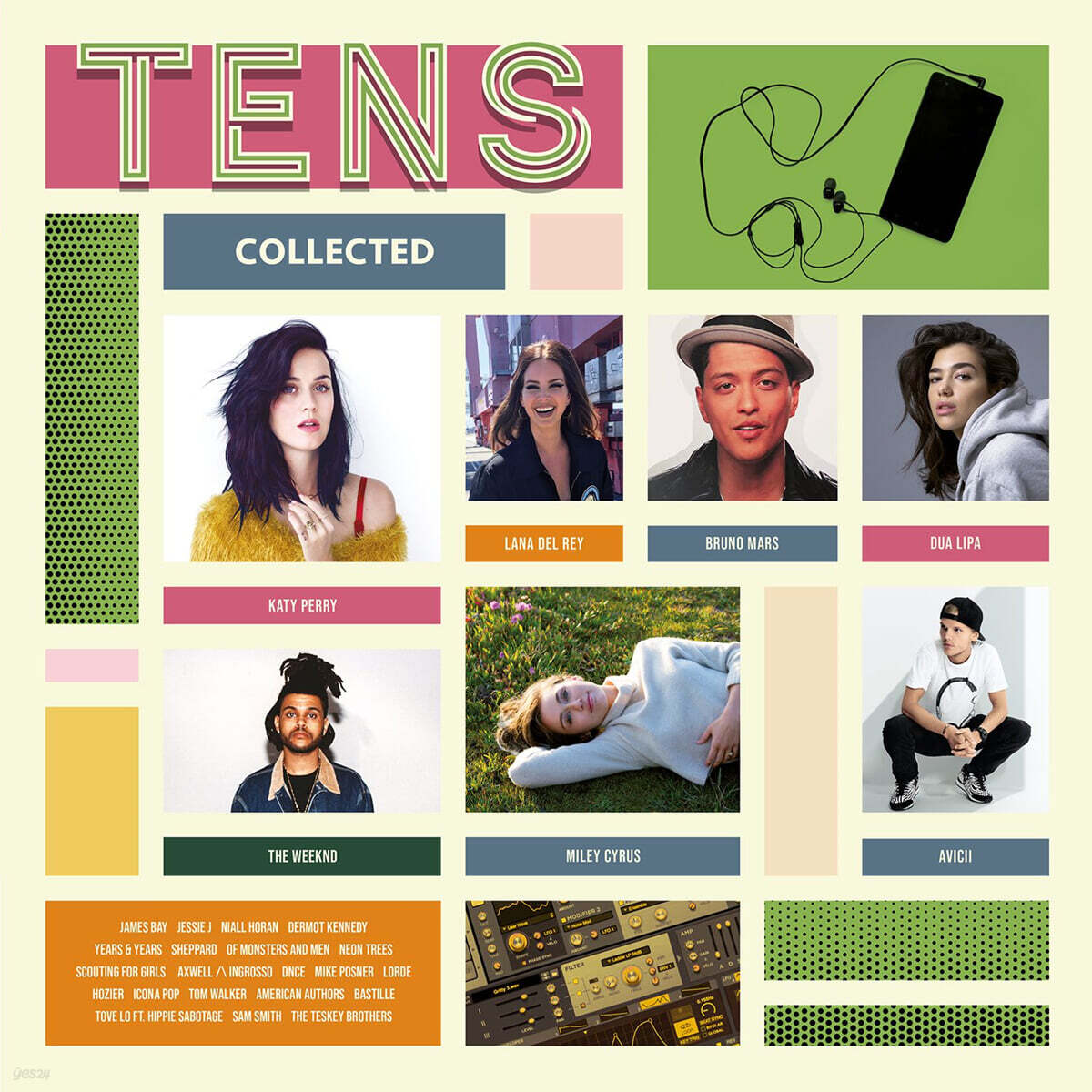 2010년대 인기곡 모음집 (Tens Collected) [블루 컬러 2LP]