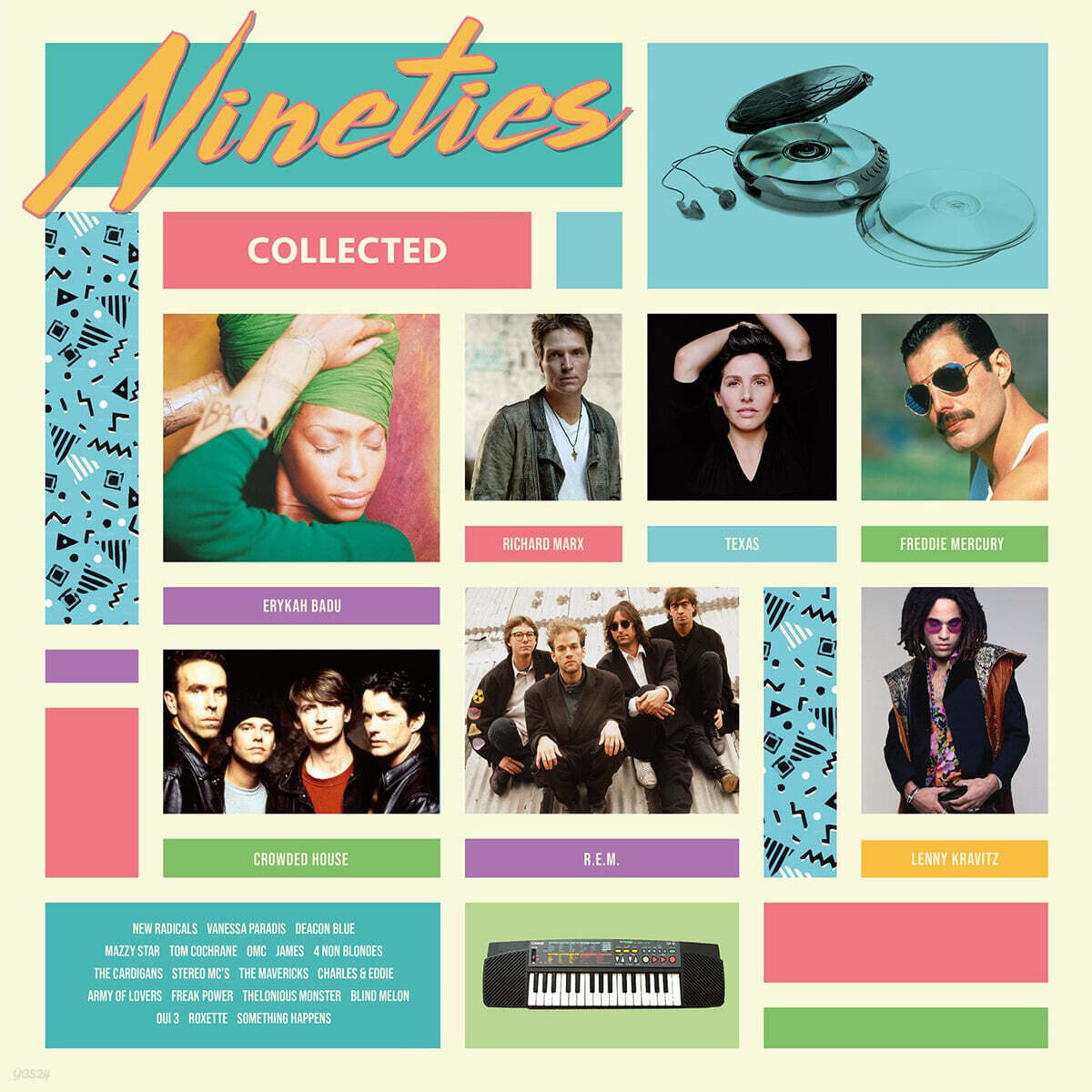 1990년대 인기곡 모음집 (Nineties Collected) [투명 컬러 2LP]
