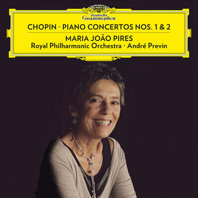 Maria Joao Pires — 마리아 주앙 피레스 (Chopin: Piano Concertos Op.11, Op.21) 앨범 커버