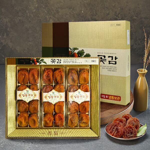 [메이빌] 충북영동 명품 곶감(특) 1.6kg/24~30개 - YES24