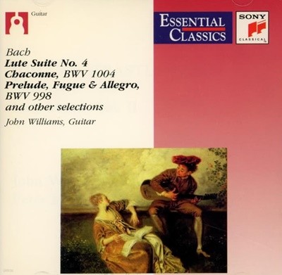 Bach :  John Williams  -  Lute Music, Vol. II (Holland발매)