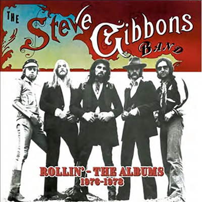 Steve Gibbons Band - Rollin' - The Albums 1976-1978 (Remastered)(Extended Edition)(5CD Box Set)